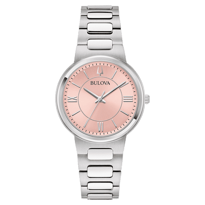 Bulova Classic 96L335 Damen • Quarzwerk 720 Tage Gangreserve • Edelstahl Faltschließe