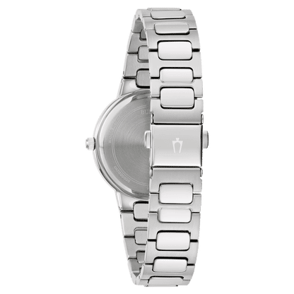 Bulova Classic 96L336 Damen Armbanduhr Blau • Römisch-Stick-Index • Quarzwerk 720 Tage Gangreserve, Bild 3