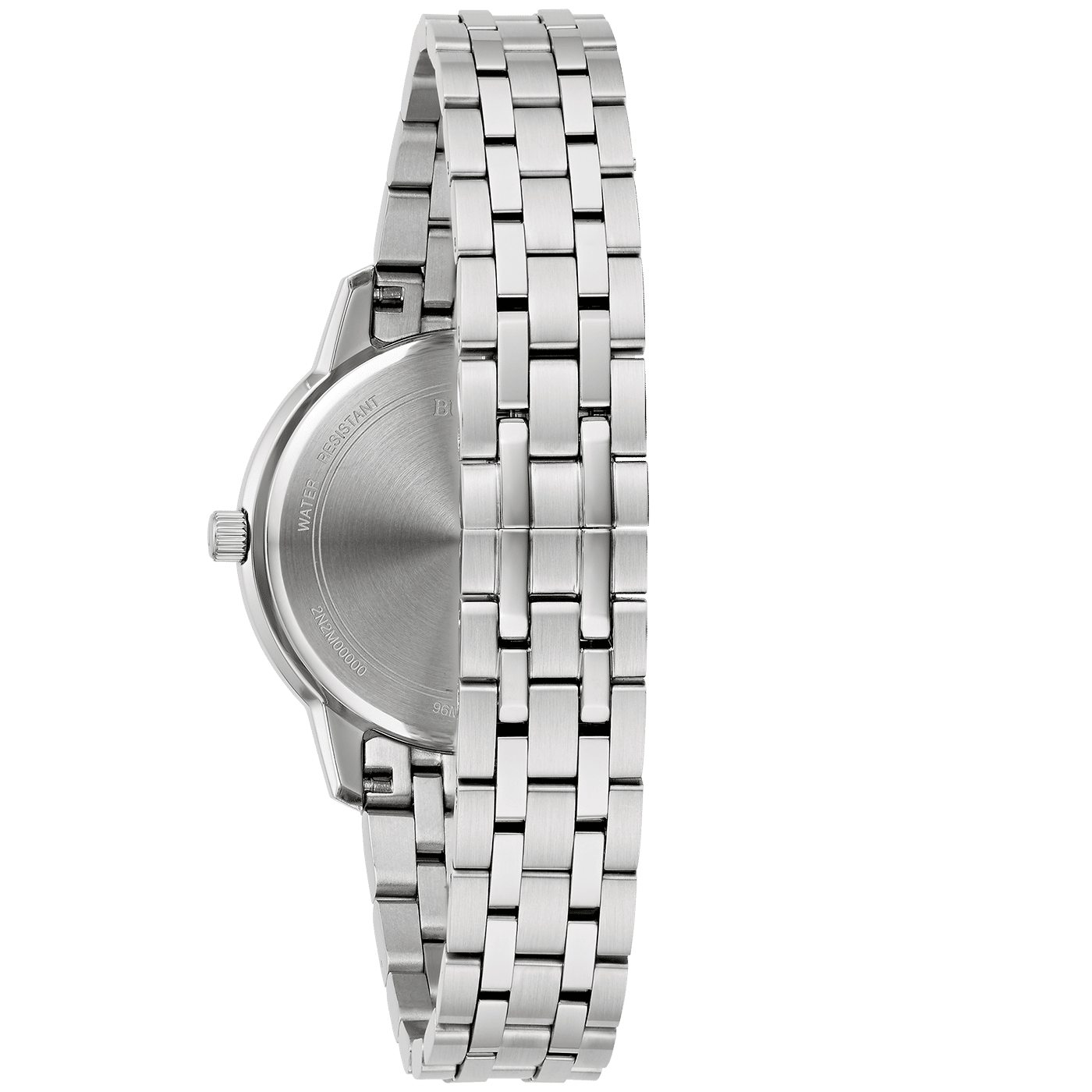 Bulova Sutton 96M166 Damenuhr Silber • Analoges Quarzwerk • Gebogenes Kristallglas, Bild 3