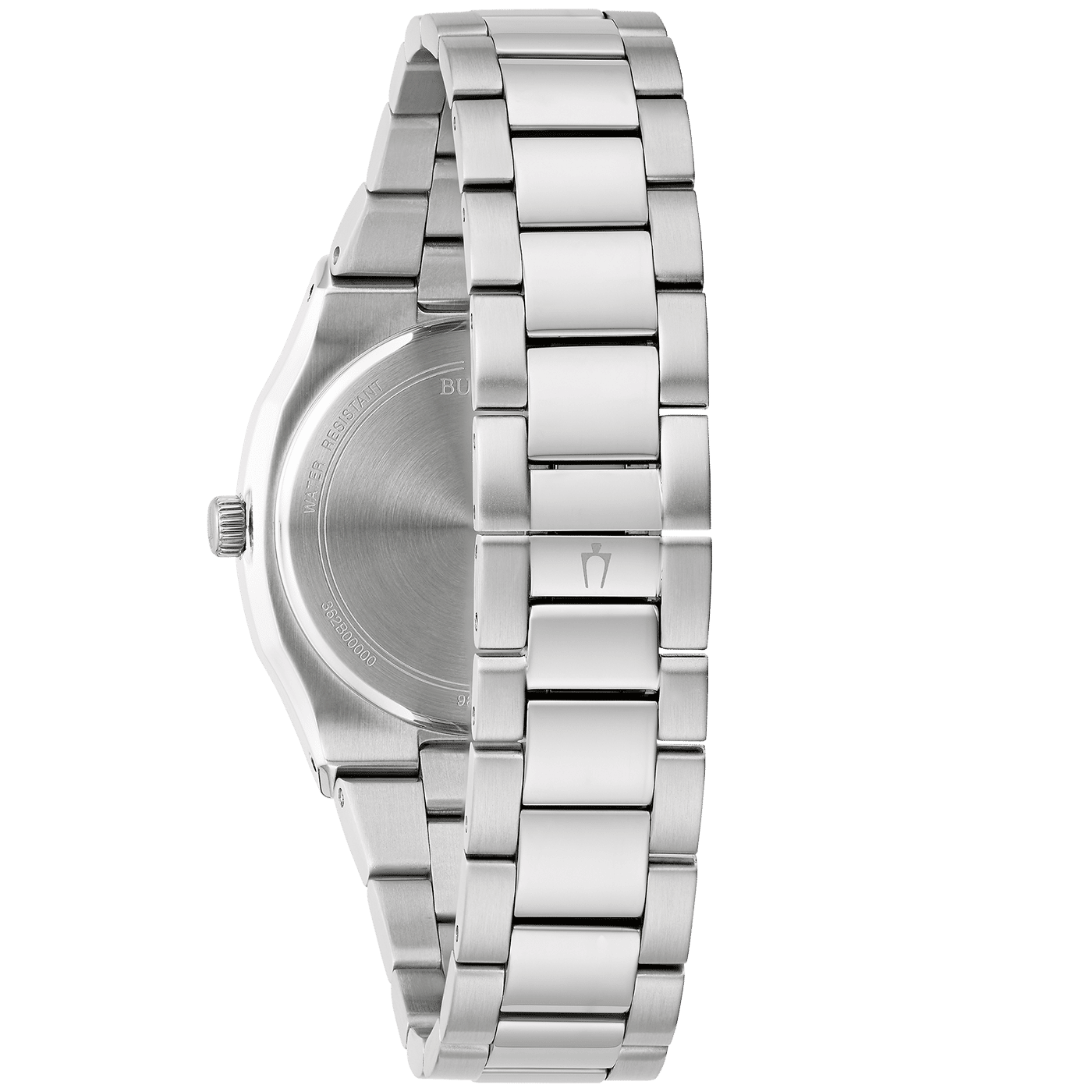 Bulova Surveyor 96P242 Damenuhr Silber • Quarzwerk mit 11 Diamanten • Edelstahlarmband, Bild 3
