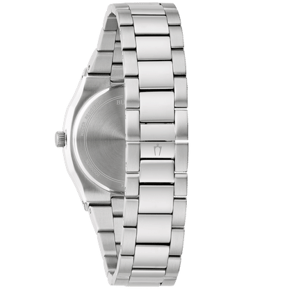 Bulova Surveyor 96P242 Damenuhr Silber • Quarzwerk mit 11 Diamanten • Edelstahlarmband, Bild 3