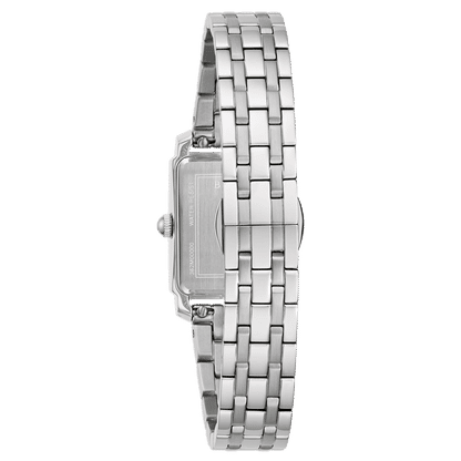 Bulova Sutton 96P244 Damen Armbanduhr • Perlmutt-Zifferblatt • 8 Diamanten, Bild 3