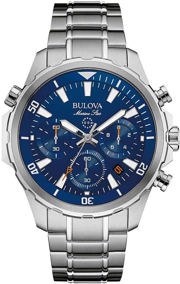Bulova Archive Series Lunar Pilot 96B256 Herrenuhr • 262 kHz Quarzwerk • Mond-Edition