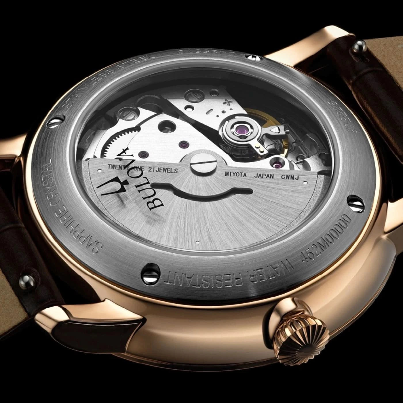 Bulova Hudson 97B225 Herrenuhr • Automatikwerk • Saphirglas