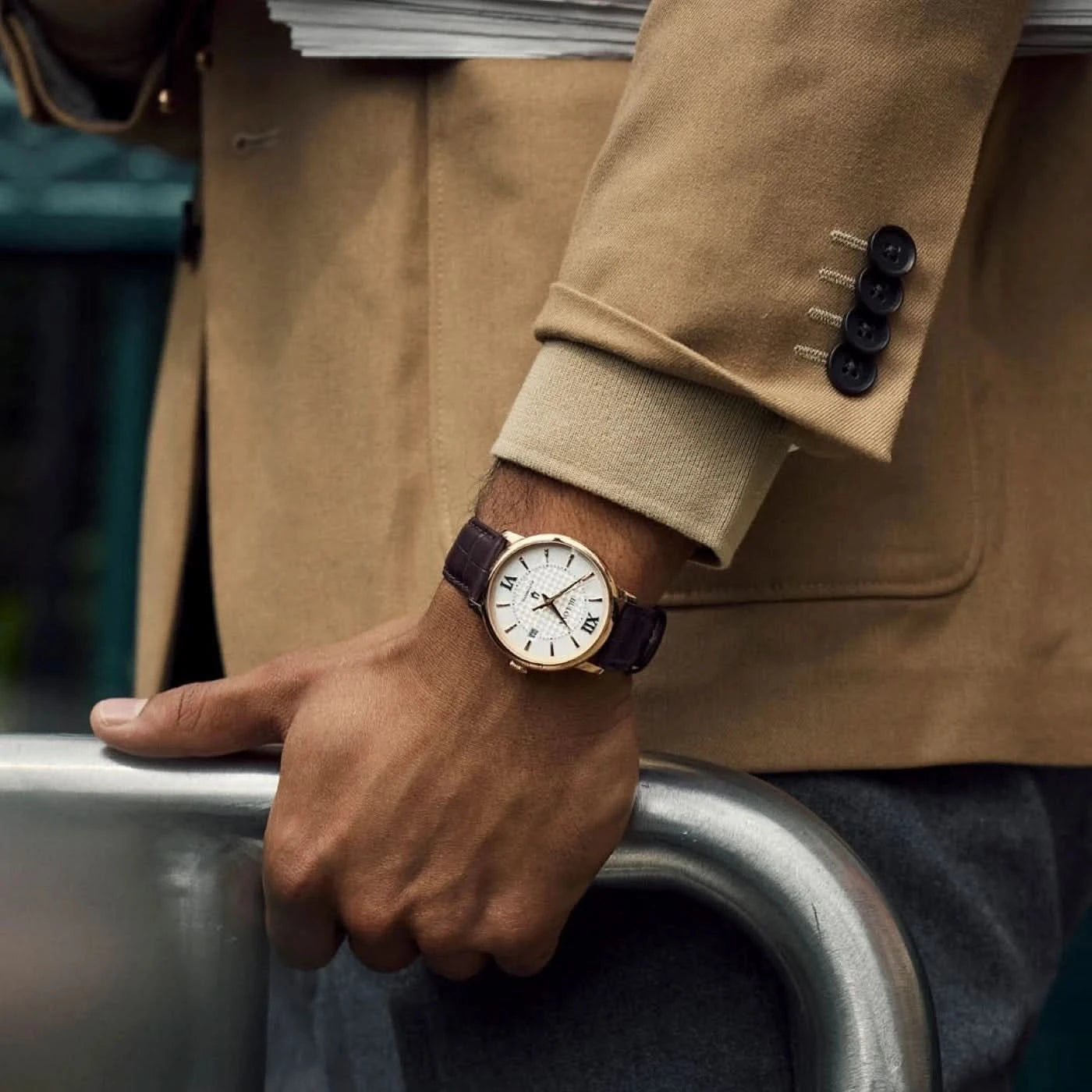 Bulova Hudson 97B225 Herrenuhr • Automatikwerk • Saphirglas