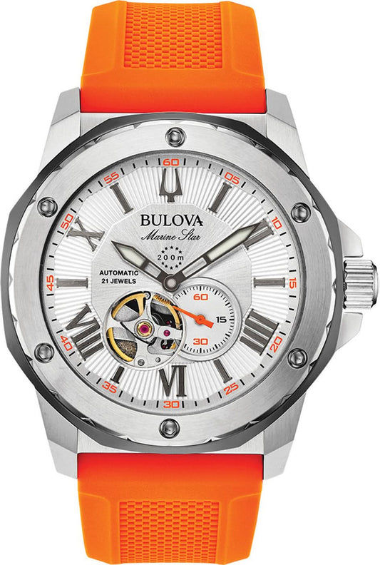 Bulova Marine Star 98A226 Herrenuhr • Automatikwerk • 200m Wasserdicht