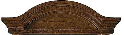 AMS Wanduhr 53x27x10 cm Holz • Präzises Quarzwerk • Autom. Nachtabschaltung