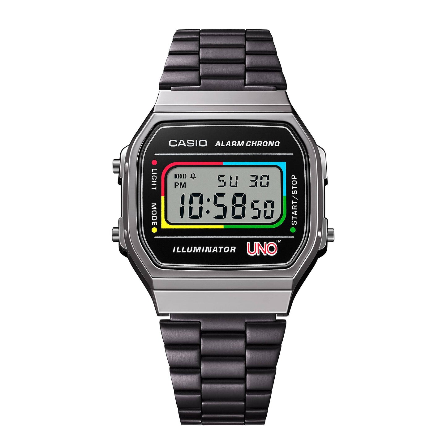 Casio A168WEUC-1AER Vintage Unisex Armbanduhr • UNO Special Edition • EL-Hintergrundbeleuchtung, Bild 10