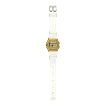Casio Vintage A168XESG-9AEF Unisex Armbanduhr Gold • Digitales Quarzwerk • EL-Hintergrundbeleuchtung, Bild 3
