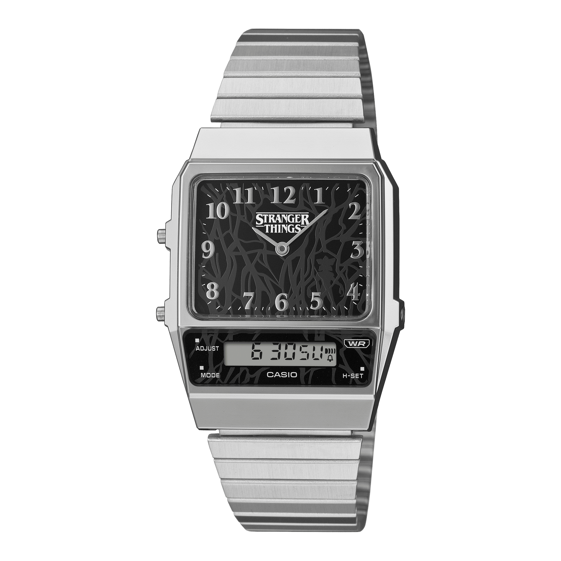 Casio Vintage AQ-800EST-1AER Armbanduhr Schwarz • Casio x Stranger Things • Analog-Digital, Bild 2