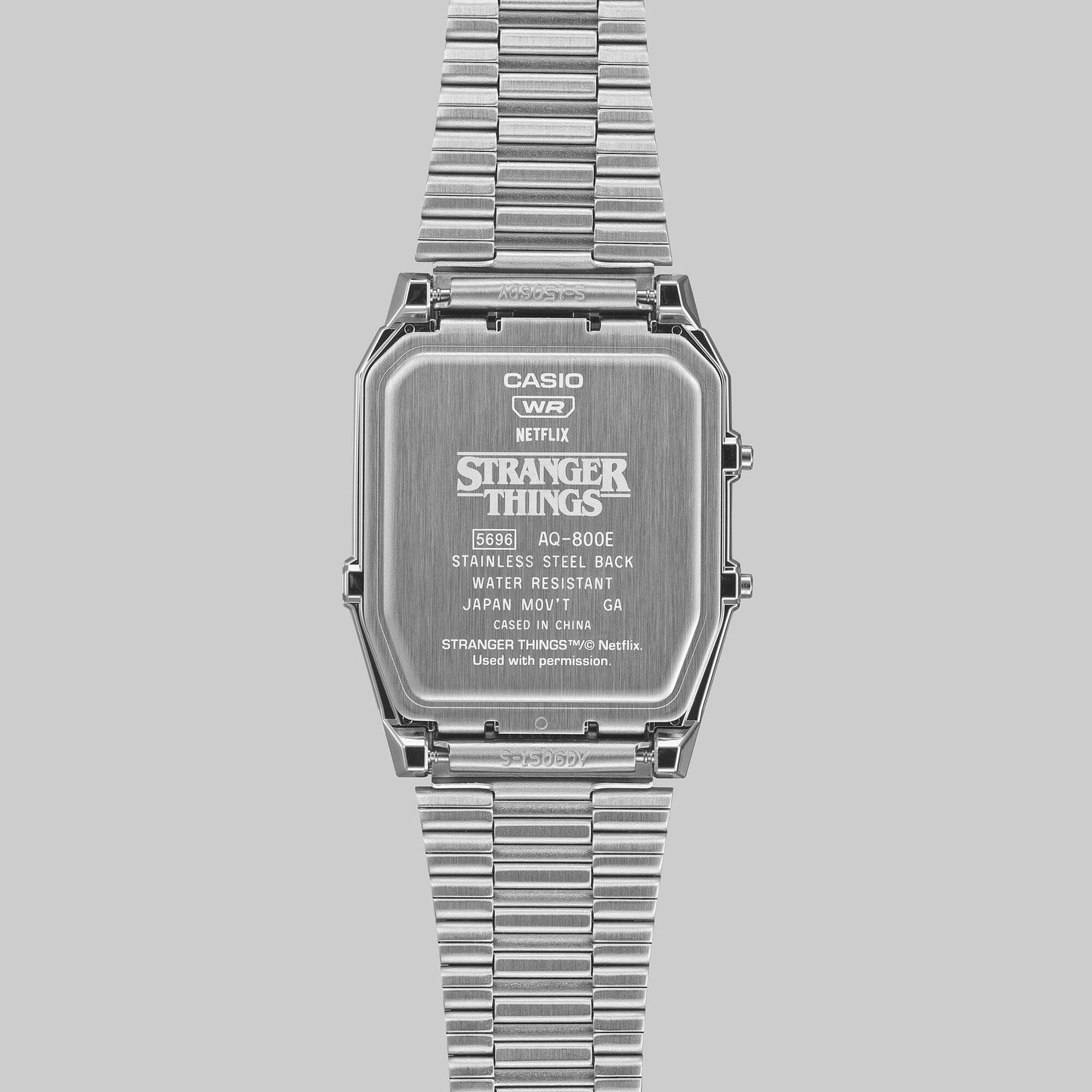 Casio Vintage AQ-800EST-1AER Armbanduhr Schwarz • Casio x Stranger Things • Analog-Digital, Bild 3
