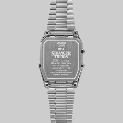 Casio Vintage AQ-800EST-1AER Armbanduhr Schwarz • Casio x Stranger Things • Analog-Digital, Bild 3