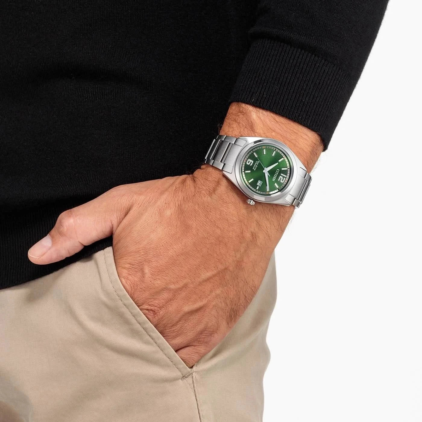 Citizen Super Titanium AW1641-81X Herrenuhr • Eco-Drive Lichtantrieb • Leichtes Super Titanium
