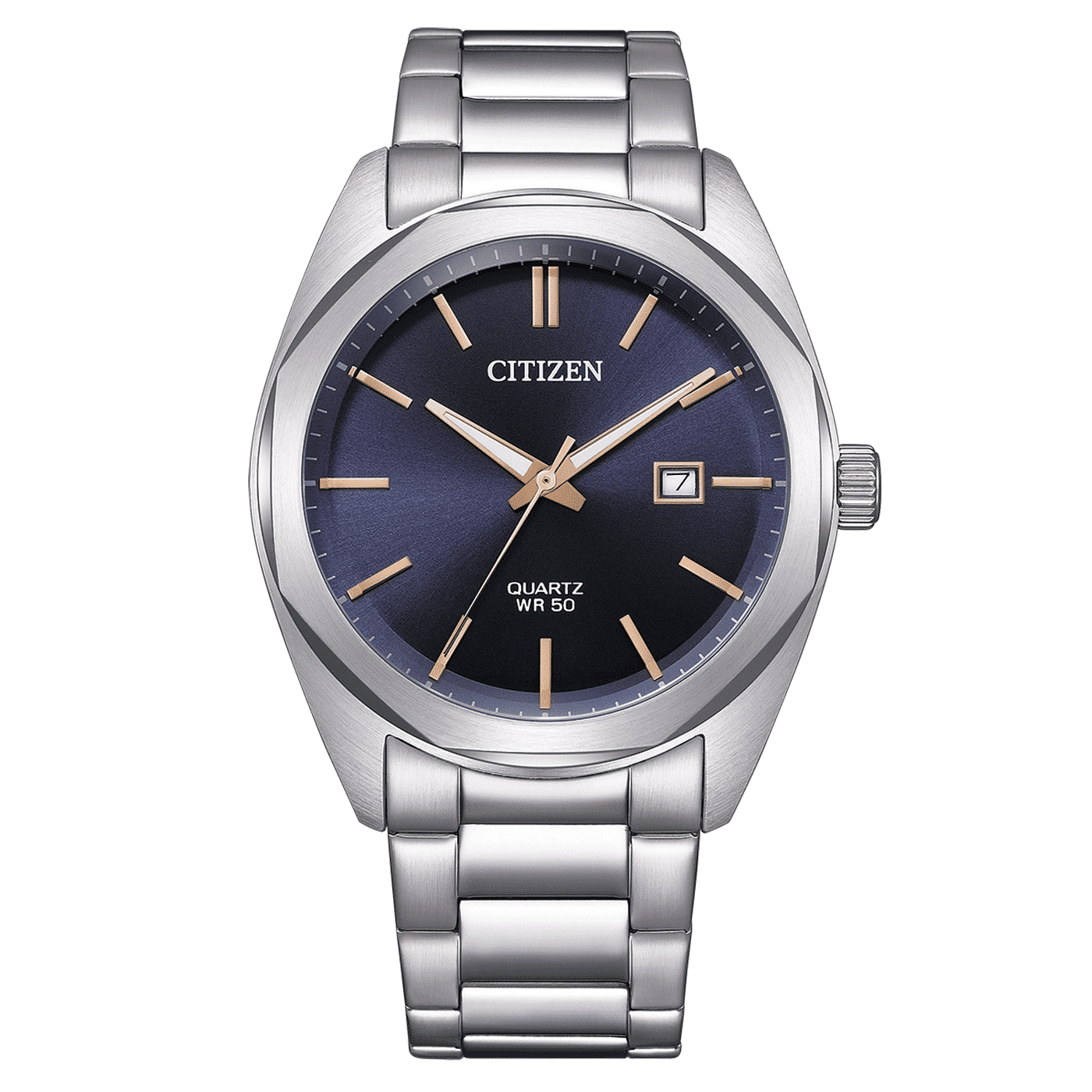 Citizen BI5110-54H Herrenuhr • Blaues Zifferblatt • Quarzwerk mit Datumsanzeige