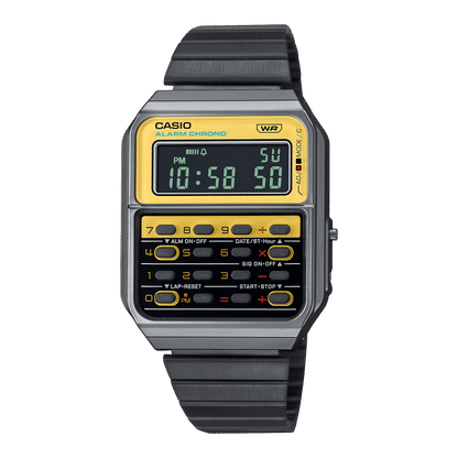 Casio CA-500WEGG-9BEF Herren Armbanduhr Vintage • 8-stelliger Taschenrechner • Retro-Design, Bild 2