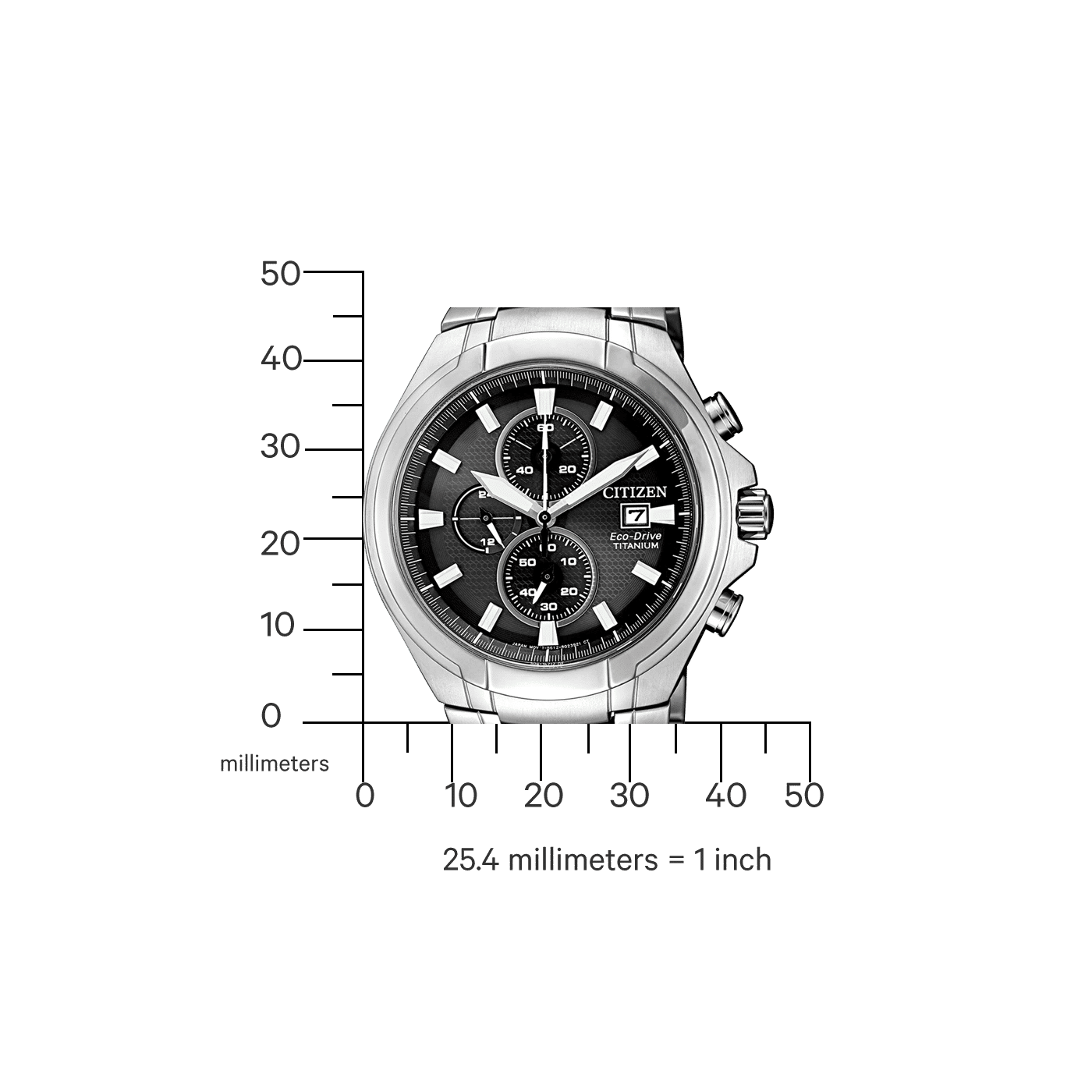 Citizen Super Titanium CA0700-86E Herrenuhr • Eco-Drive • Saphirglas