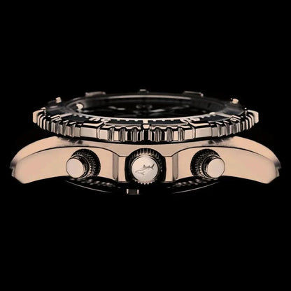 Chris Benz Depthmeter Chronograph 300M CB-C300X-C-MBC Herrenuhr • 300m Wasserdicht • Tiefenmesser