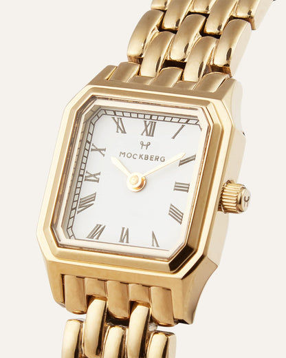 Mockberg Classic MO334 Damen Armbanduhr Gold • Miyota Quarzwerk • Mineralglas, Bild 4