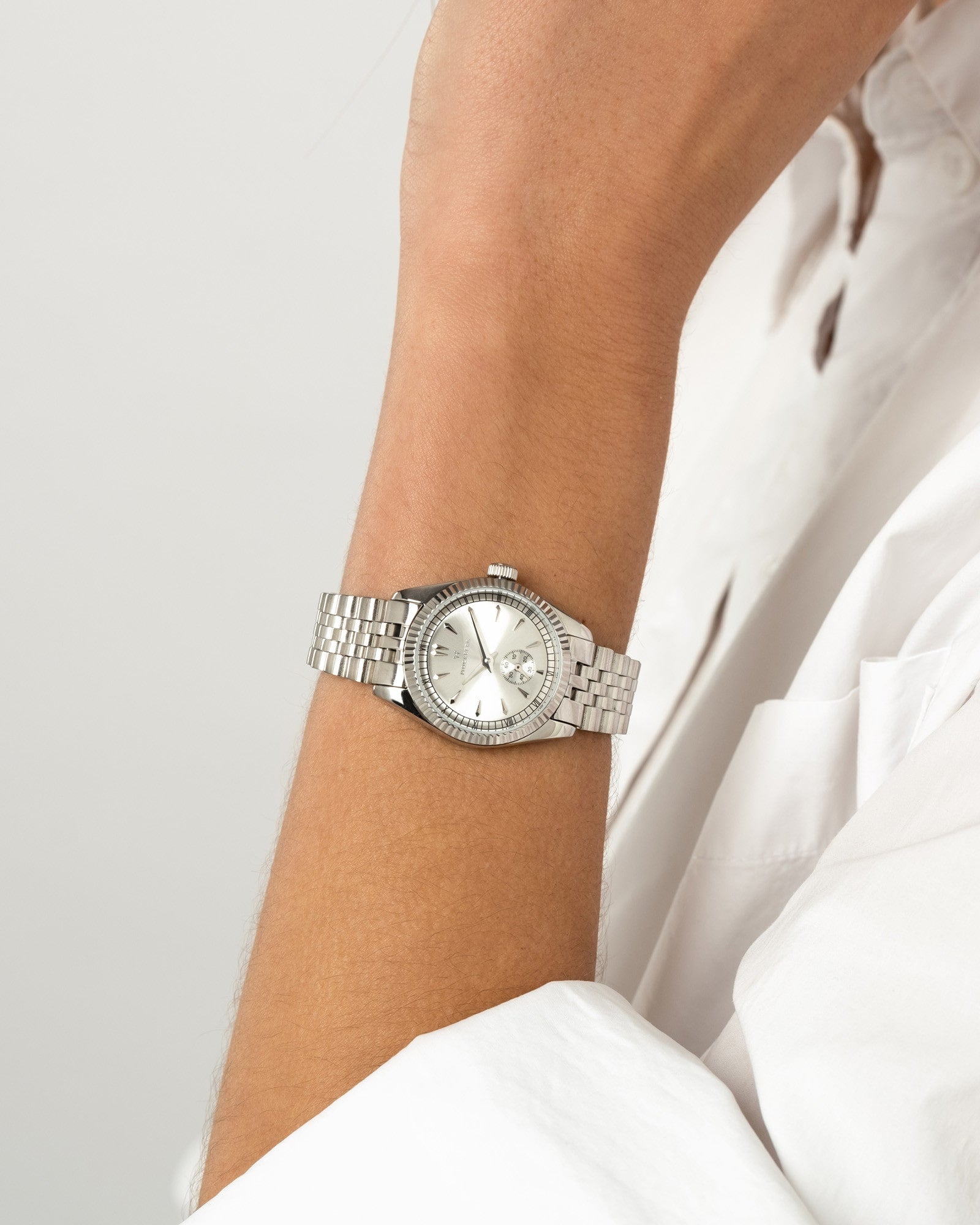 Mockberg Royal MO539 Damen Armbanduhr Silber • Saphirglas • 10 ATM Wasserdicht, Bild 6