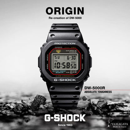Casio DW-5000R-1AER G-Shock Herrenuhr Schwarz • Digitaler Chronograph • 20 bar wasserdicht, Bild 3