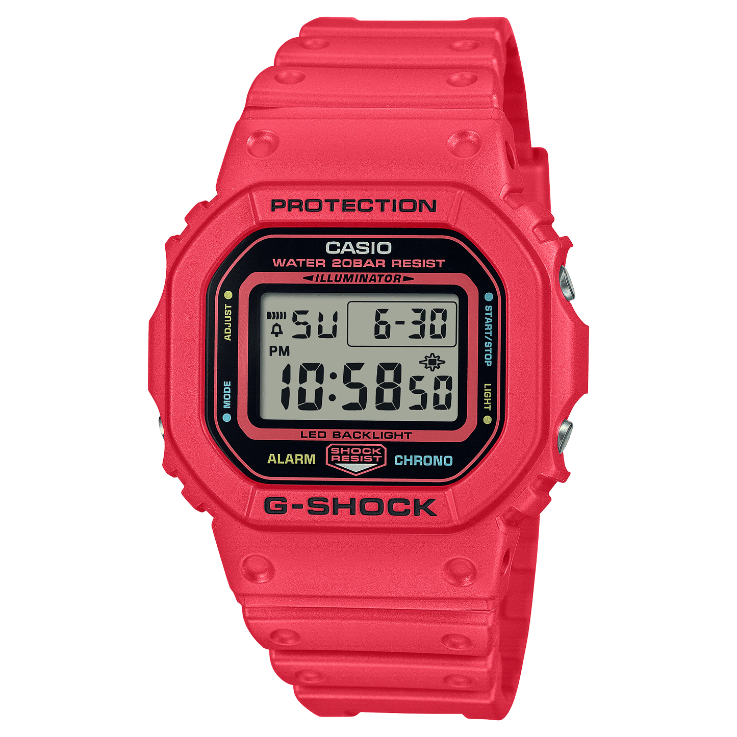 Casio DW-5600EP-4ER Herrenuhr G-Shock • 20 BAR Wasserdicht • Stoßfest, Bild 2