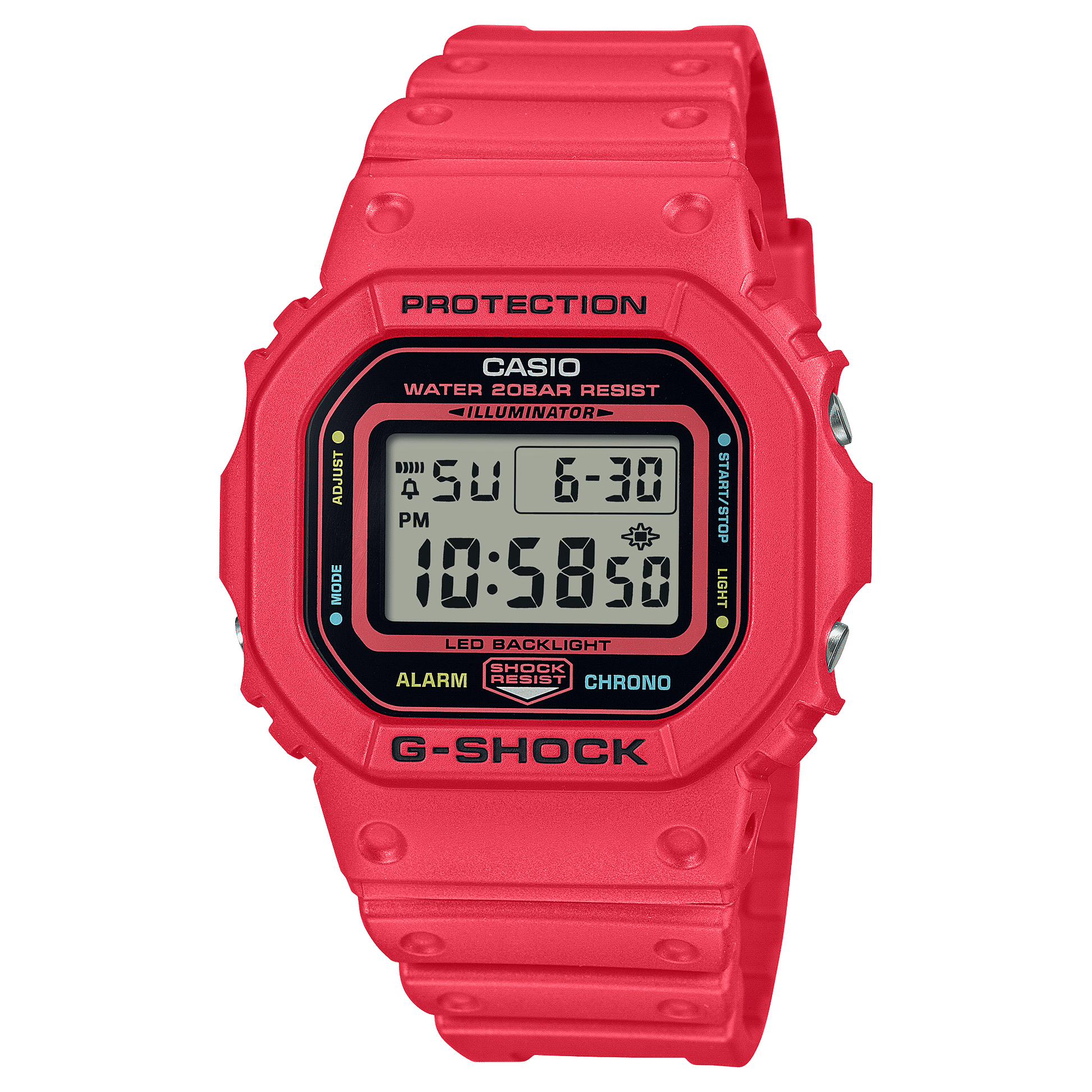Casio DW-5600EP-4ER Herrenuhr G-Shock • 20 BAR Wasserdicht • Stoßfest, Bild 2