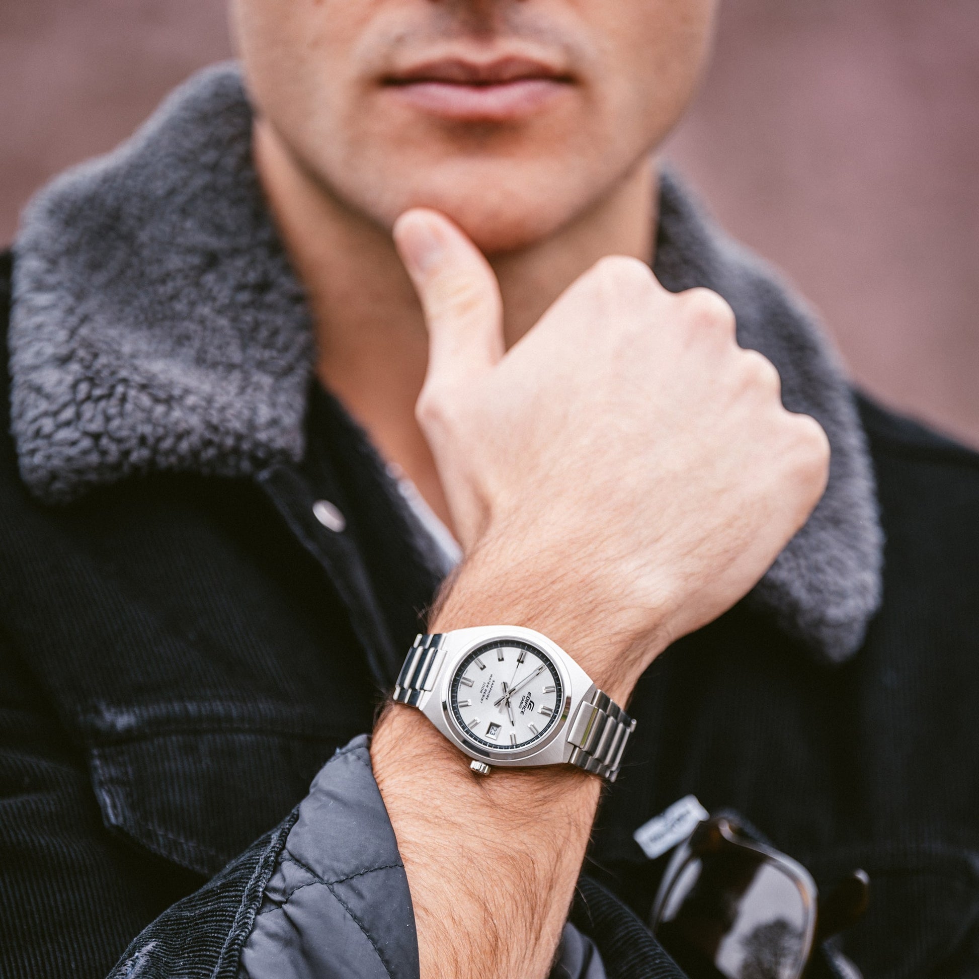 Casio Edifice EFB-109D-7AVEF Herren Armbanduhr Silber • Saphirglas • 10 bar wasserdicht, Bild 4