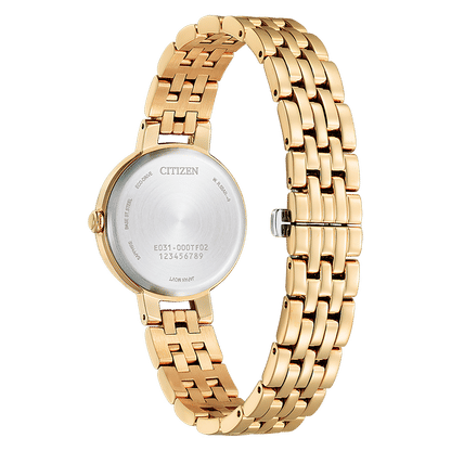 Citizen L EM0993-82X Damenuhr Roségold • Saphirglas • Eco-Drive Solar, Bild 4