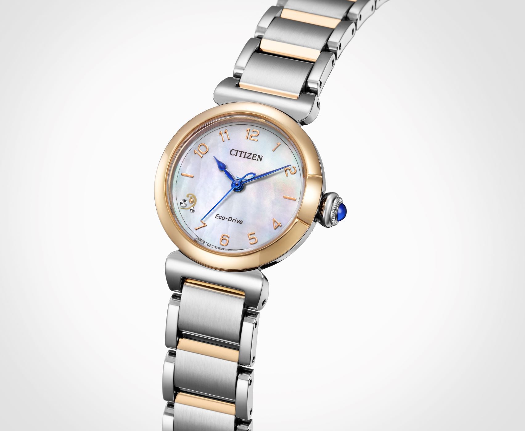 Citizen L EM1136-87D Damenuhr Bicolor • Eco-Drive Solarwerk • Saphirglas, Bild 7