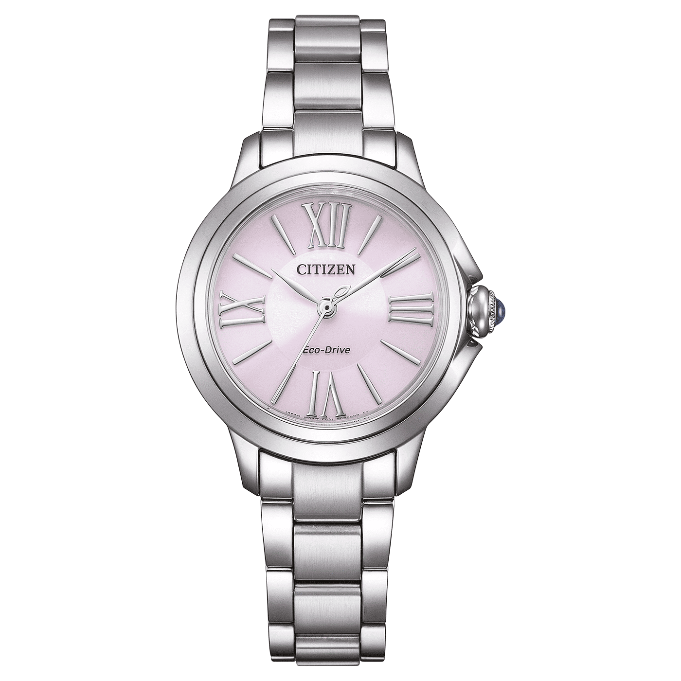 Citizen L EM1160-58X Damenuhr Rosa • Saphirglas • Eco-Drive Solar