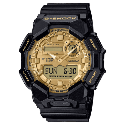 Casio GA-010GGB-1A9ER G-Shock Herrenuhr Schwarz/Gold • Ana-Digi Anzeige • 20 bar wasserdicht, Bild 2