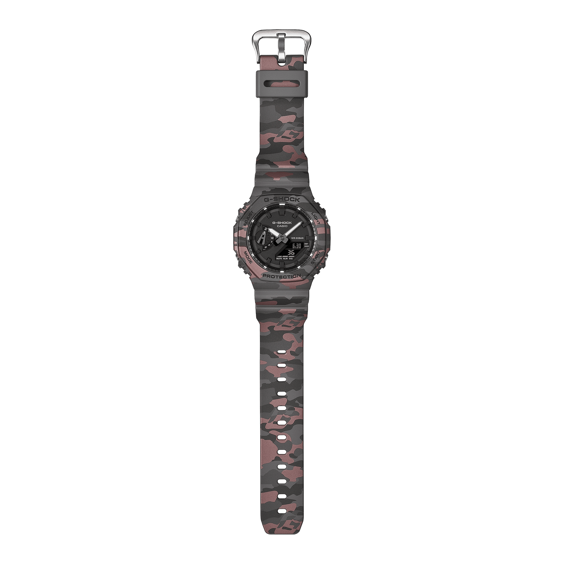 Casio GA-2100CM-8AER Herrenuhr G-Shock • Carbon Core Guard • Biobasiertes Resin, Bild 9