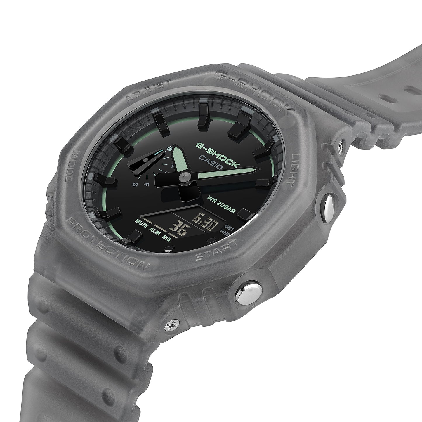 Casio G-Shock GA-2100K-1AER Herren • Carbon Core Guard • Weltzeit, Bild 8