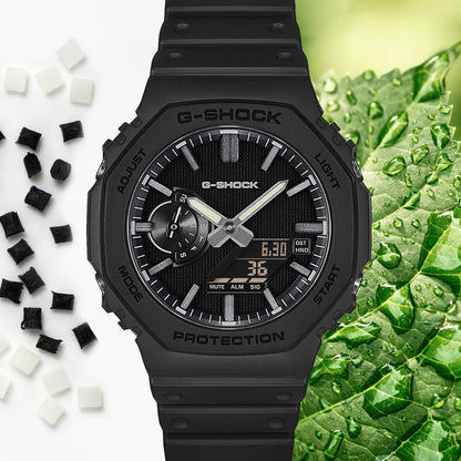 Casio G-Shock GA-2100LXB-1AER Herren Armbanduhr • Biobasiertes Resin • Luxe Black Design, Bild 5