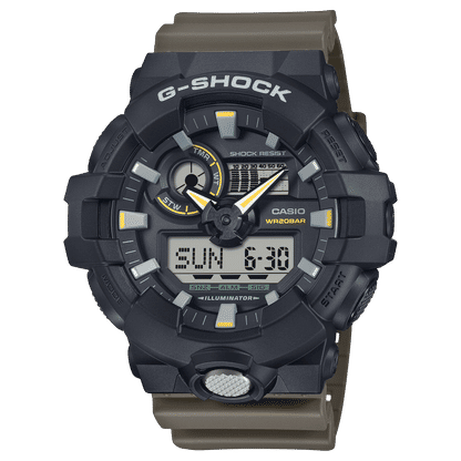 Casio GA-710TU-1A3ER G-Shock Classic Herrenuhr Beige • Stoßfest & 20 bar • Analog-Digital, Bild 2
