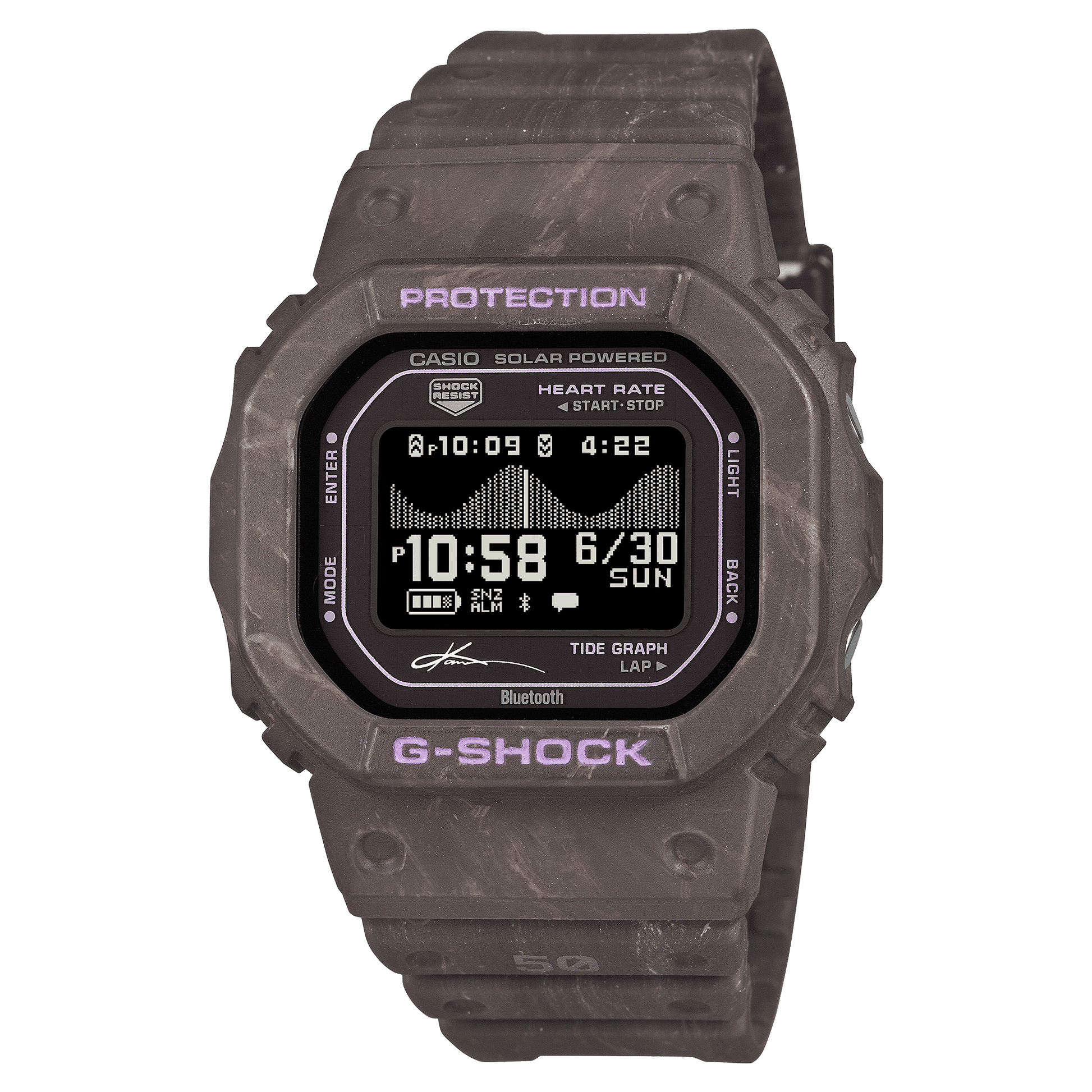 Casio G-Shock GBX-H5600KI-5ER Herren Armbanduhr Blau • Biobasiertes Harz • Solar mit Herzfrequenzmesser, Bild 2