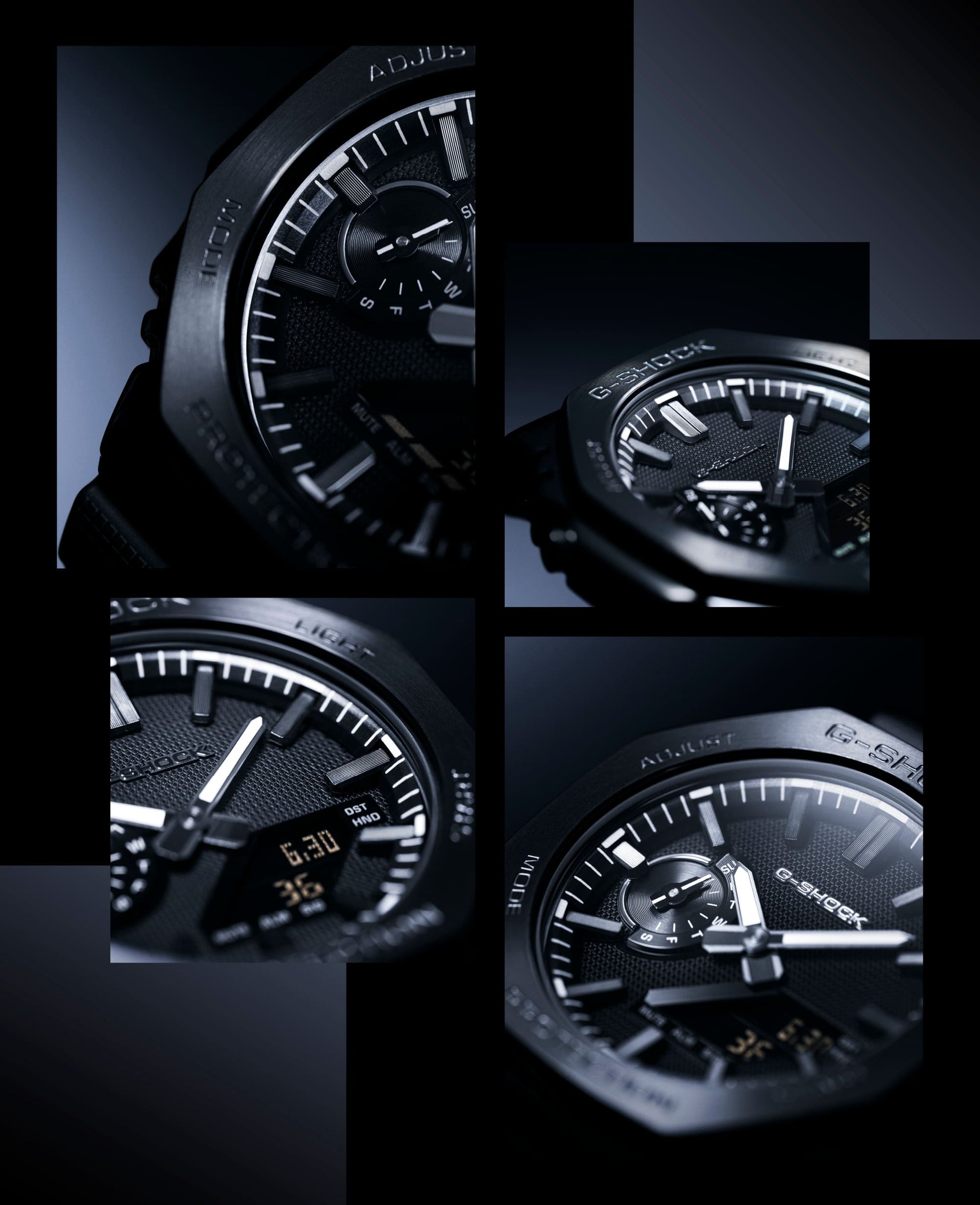 Casio G-SHOCK GM-2100LXB-1AER Herrenuhr • Mattschwarzes Zifferblatt • Bio-Harz-Armband, Bild 7