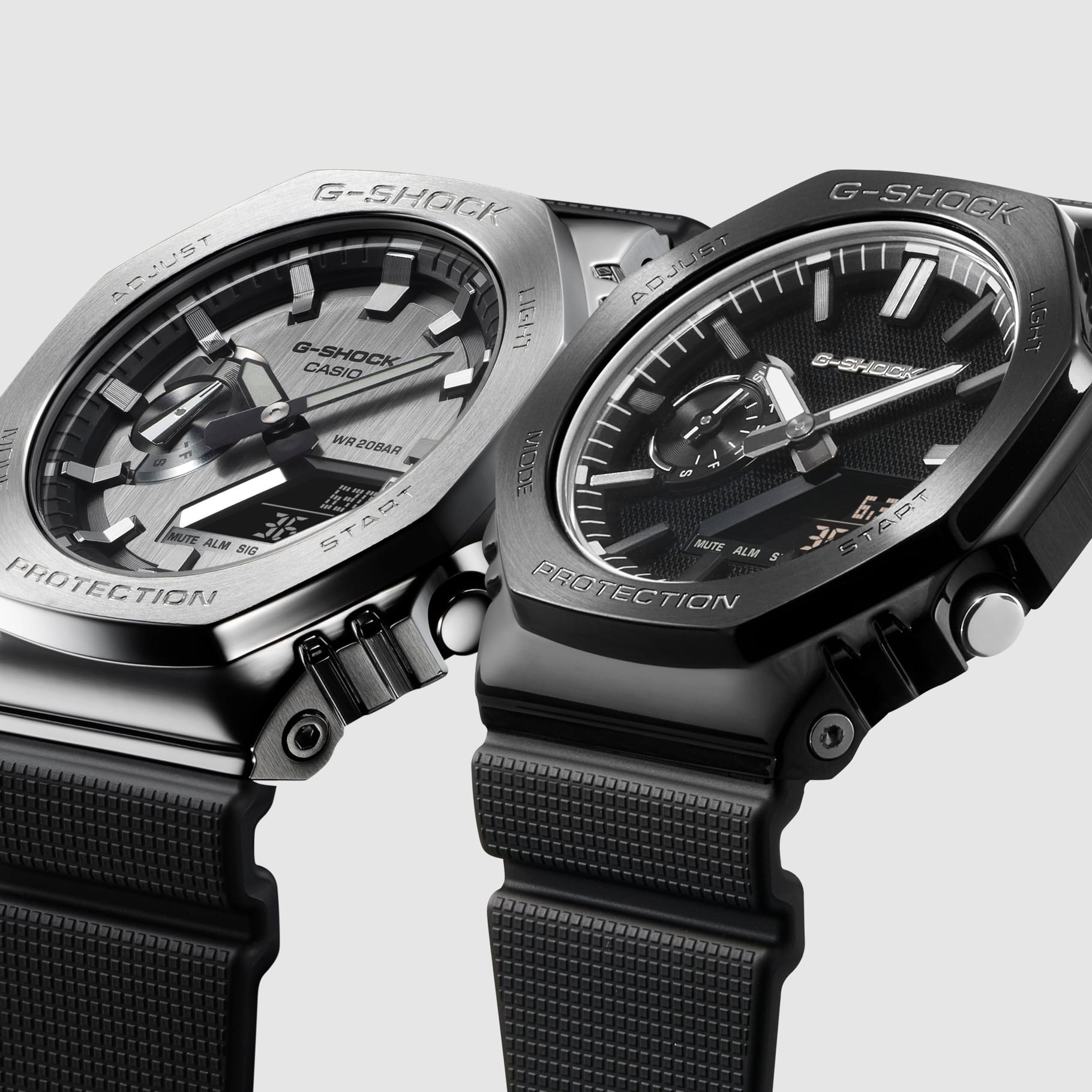 Casio G-SHOCK GM-2100LXB-1AER Herrenuhr • Mattschwarzes Zifferblatt • Bio-Harz-Armband, Bild 5