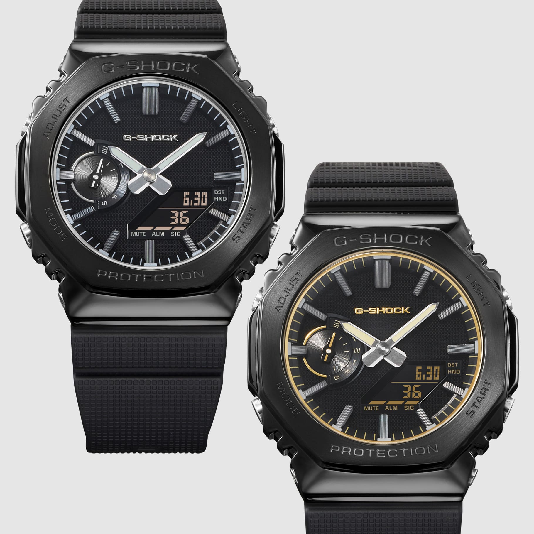 Casio G-SHOCK GM-2100LXB-1AER Herrenuhr • Mattschwarzes Zifferblatt • Bio-Harz-Armband, Bild 6