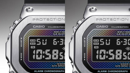 Casio GM-5600RW-1ER Herren G-Shock G-Steel • Regenbogen-Dampfbeschichtung • Stoßfestes Edelstahlgehäuse, Bild 4