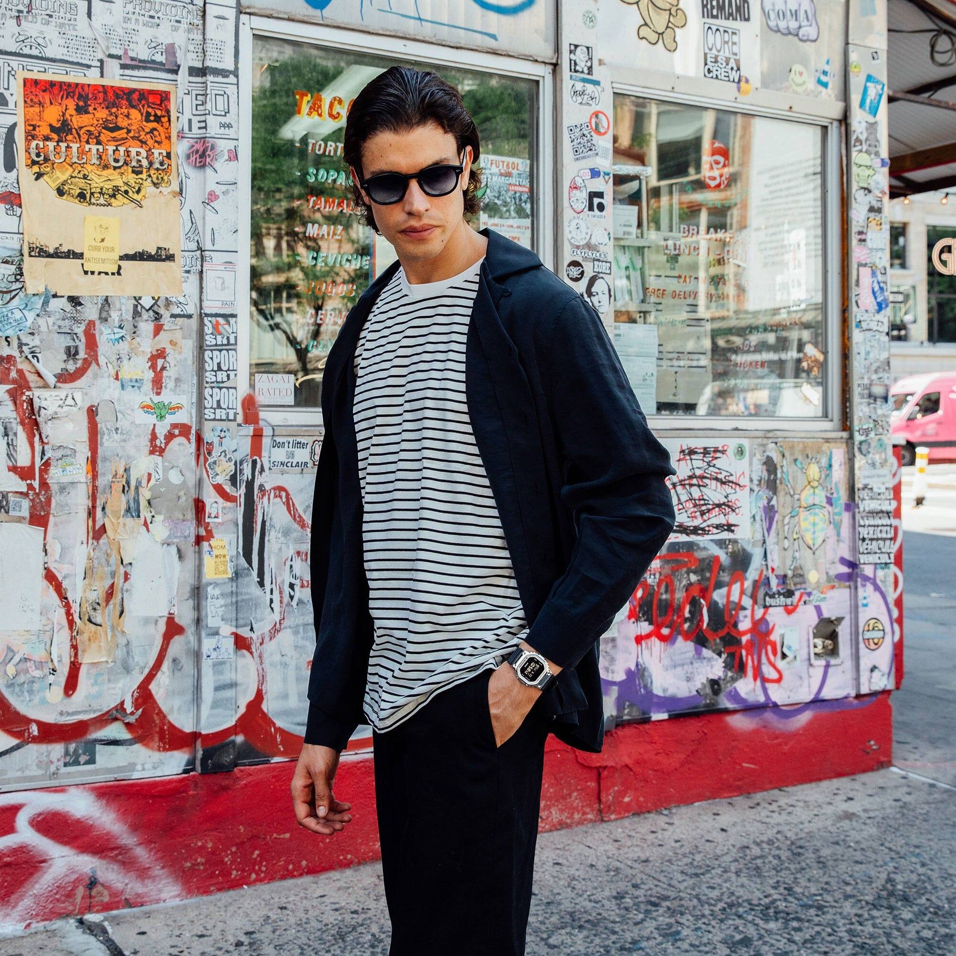 Casio GM-5600U-1ER G-Shock Herrenuhr Schwarz • Gehäuse aus Resin/Edelstahl • Invertiertes LCD-Display, Bild 12