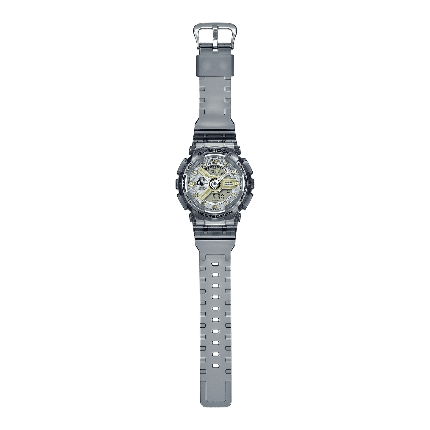Casio GMA-S110GS-8AER G-Shock Herrenuhr Grau • Analog-Digital • 20 BAR Wasserdicht, Bild 3