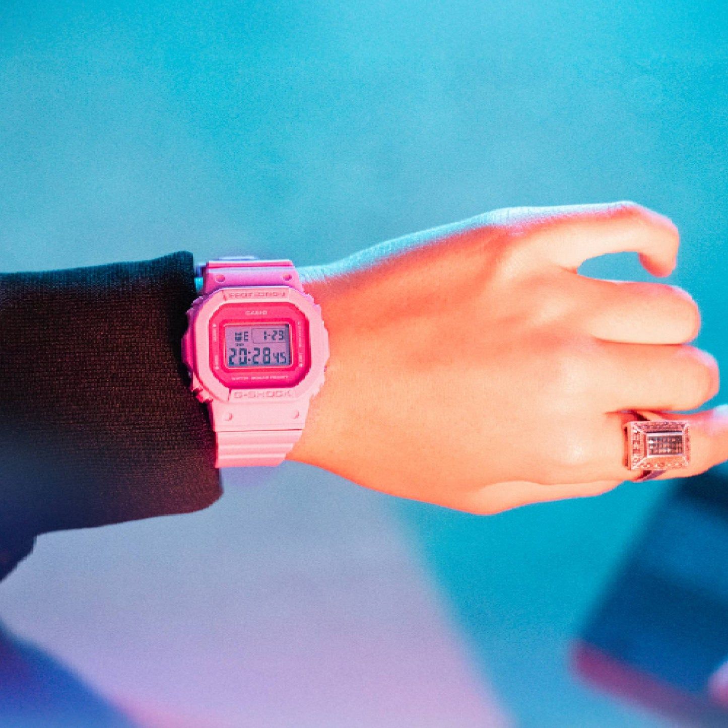 Casio G-Shock GMD-S5610PP-4ER Damen Armbanduhr Pink • Biobasiertes Resin • Stoßfest bis 20 bar, Bild 6