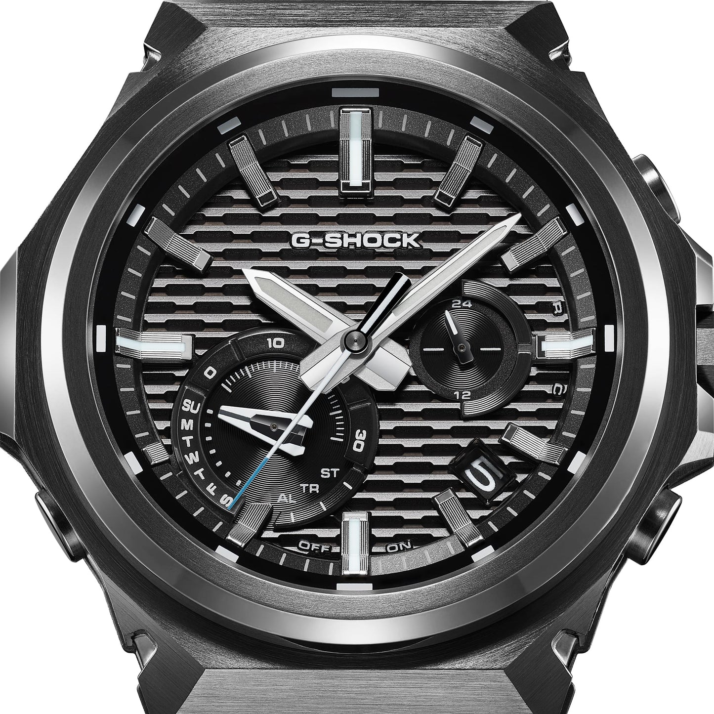 Casio GST-B1000BD-1AER Herrenuhr G-SHOCK G-STEEL Schwarz • Tough Solar & Bluetooth • Stoßfest 20 bar, Bild 6