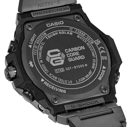 Casio GST-B1000BD-1AER Herrenuhr G-SHOCK G-STEEL Schwarz • Tough Solar & Bluetooth • Stoßfest 20 bar, Bild 4