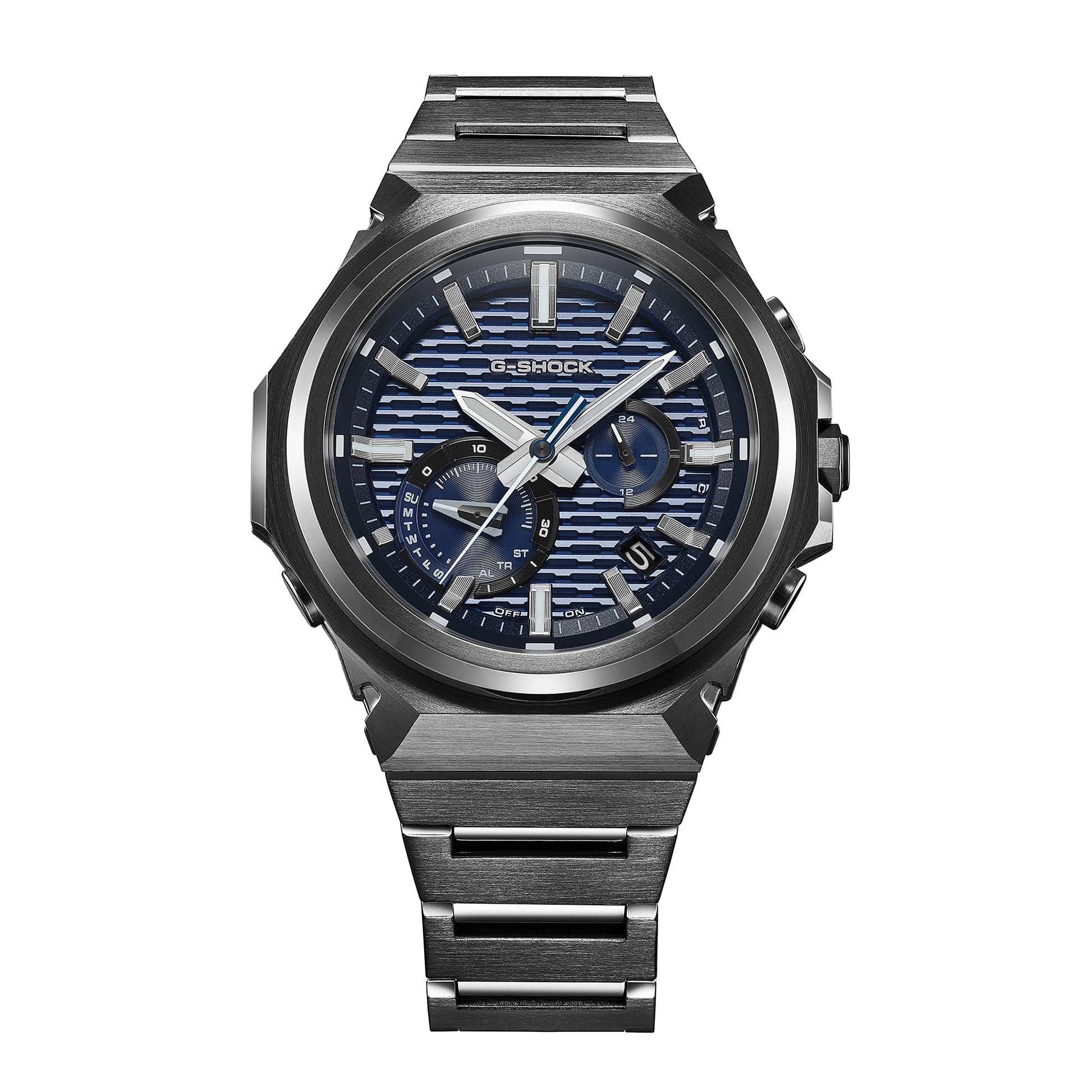 Casio GST-B1000BD-2AER G-Shock G-Steel Herren Armbanduhr Anthrazit • Tough Solar & Bluetooth • Ionenbeschichtetes