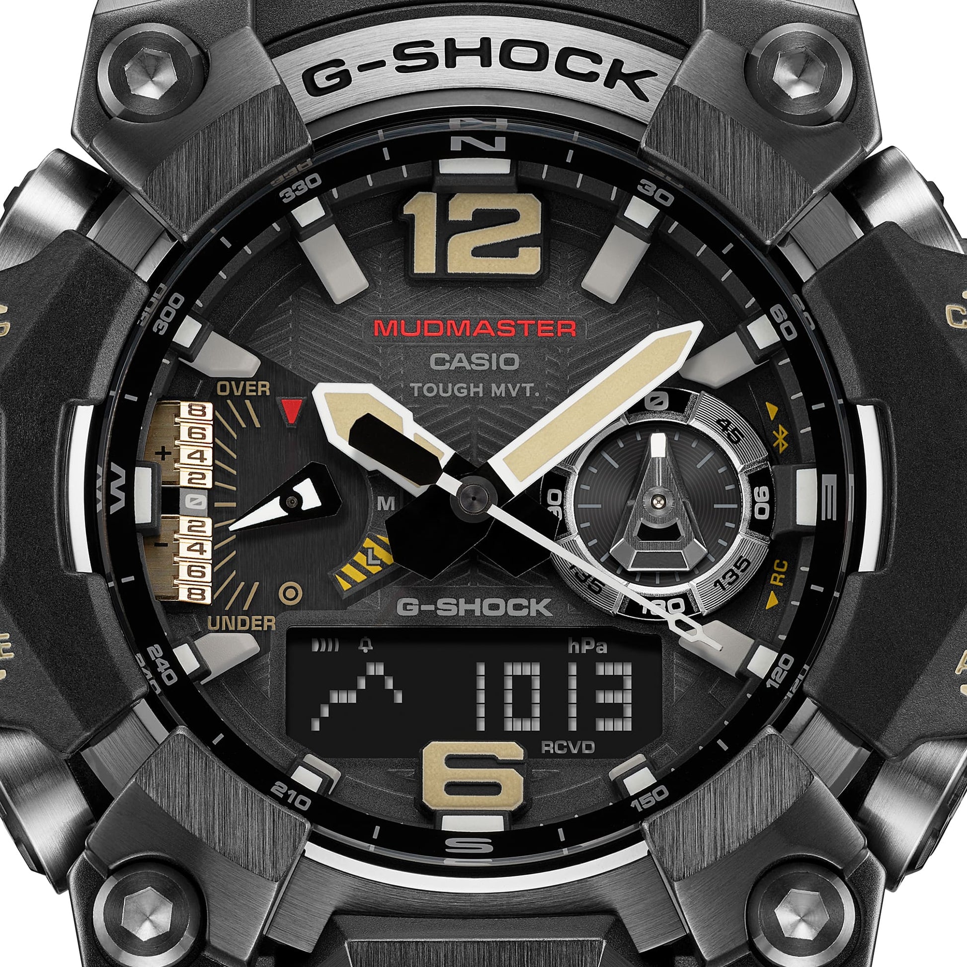 Casio G-Shock Pro Mudmaster GWG-B1000-1AER Herrenuhr • Triple-Sensor & Saphirglas • Solar & Bluetooth, Bild 13