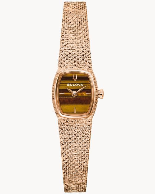 Bulova Goddess of Time 97L185 Damenuhr Roségold • Saphirglas • Quarzwerk