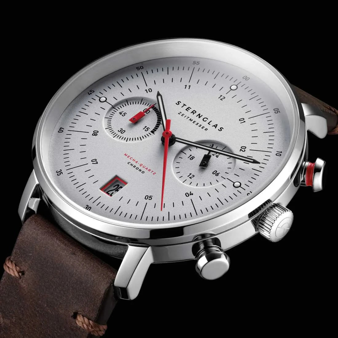 Sternglas Hamburg Chrono S01-HC10-VI11 Herrenuhr • Mecha-Quartz • Saphirglas