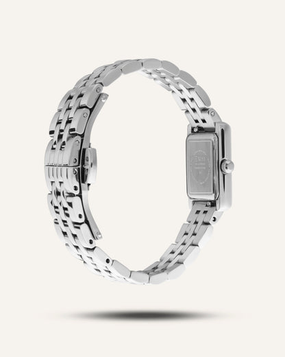 Mockberg Timeless Petite MB1772 Damen Armbanduhr Silber • Mineralglas • Edelstahlarmband, Bild 8